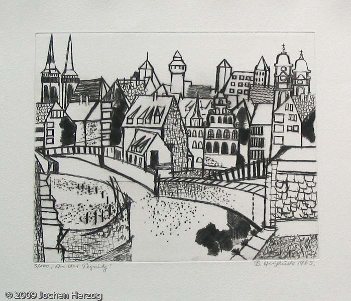 Brigitta Heyduck - An der Pegnitz